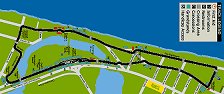 Схема траси Серферз-Передайз