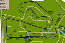 Схема траси Road America