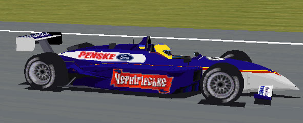 Megarace Team Penske — Chernihivske livery, Indycar Racing II